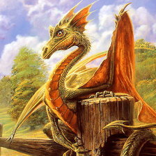 Схема вышивки «dragon6»