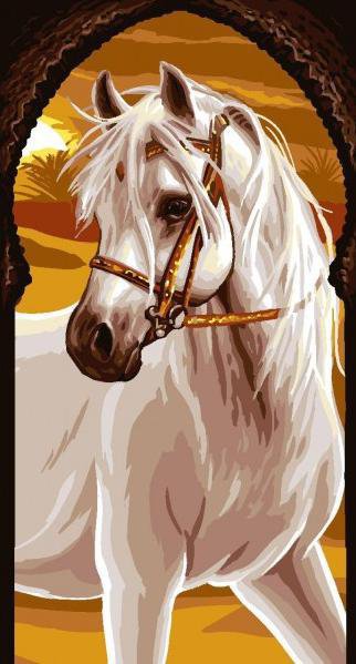 НЕВЕСТА АГУРБАШ - самка, лошади, в ожидани, красавица, животные, восточная порода - оригинал