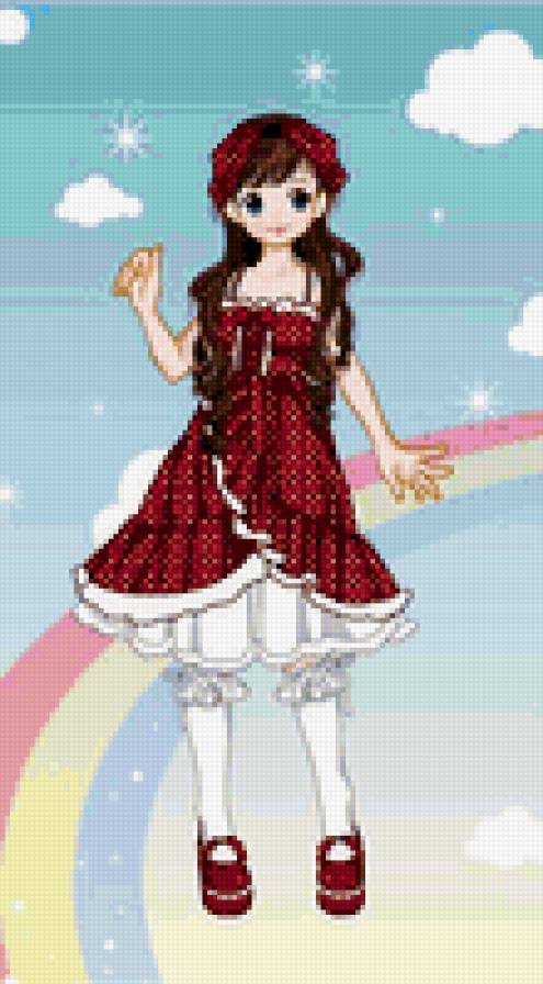 Dolls collectoin red - предпросмотр