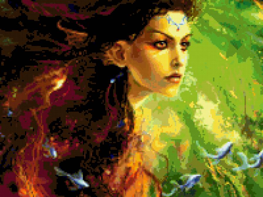 Фея море - море, девушка, фея - предпросмотр