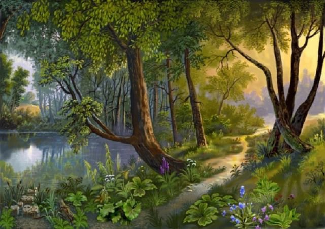 пруд - оригинал