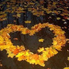 Схема вышивки «Осень,любовь»