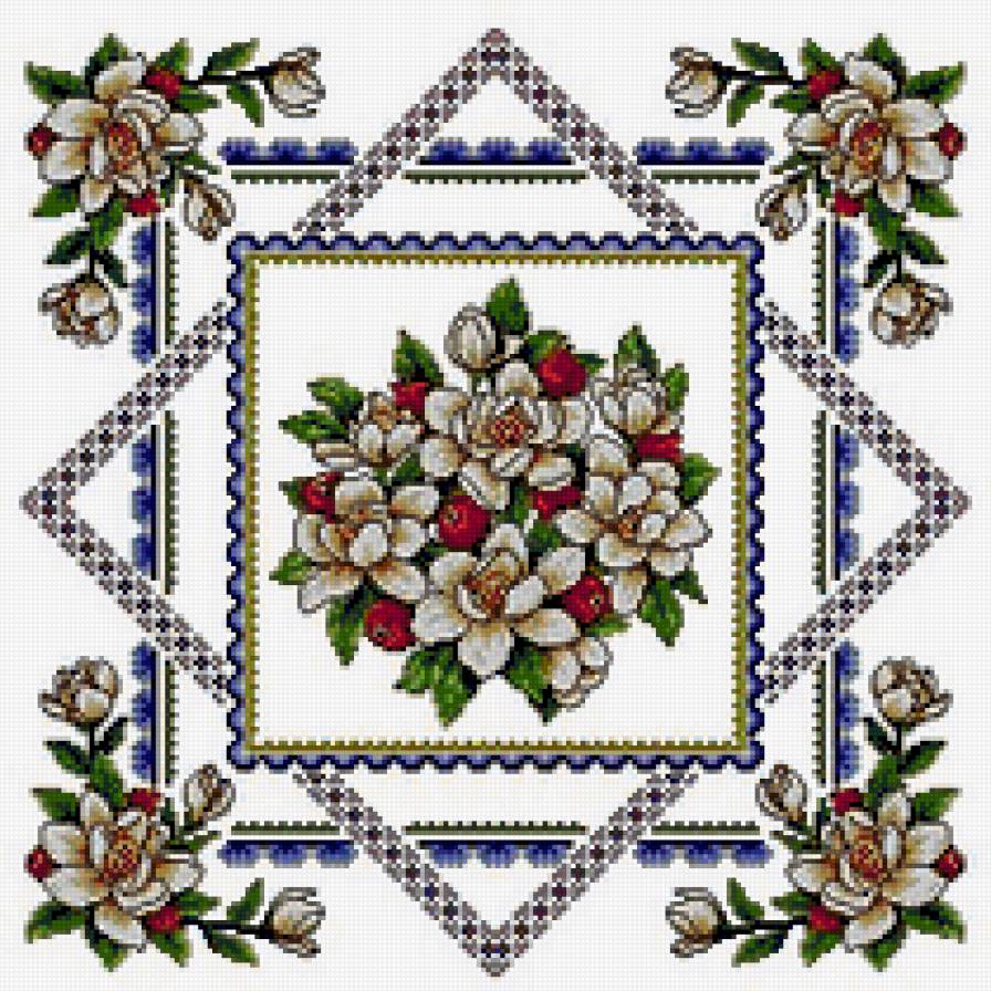 Подушка - узор - предпросмотр