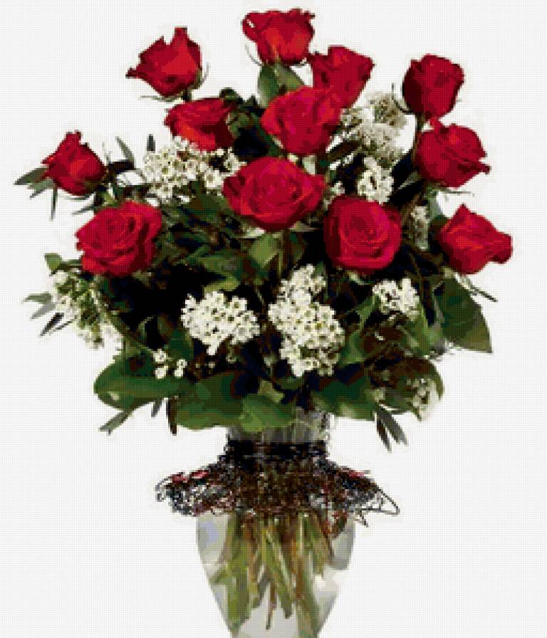 розы - цветы, розы, букет - предпросмотр