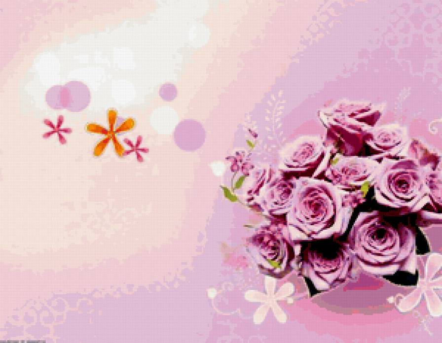 розы - цветы, розы, букет - предпросмотр