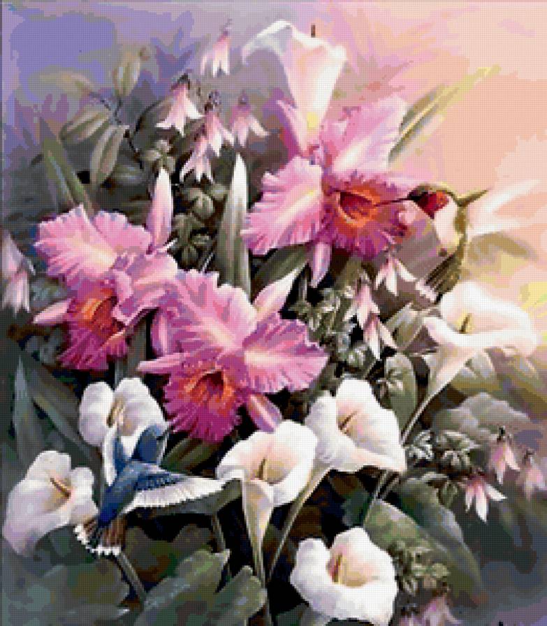 цветы - цветы, букет - предпросмотр