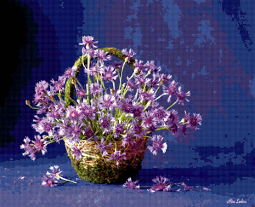 Васильки - цветы - предпросмотр