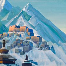 Схема вышивки «Тибет.Гималаи»