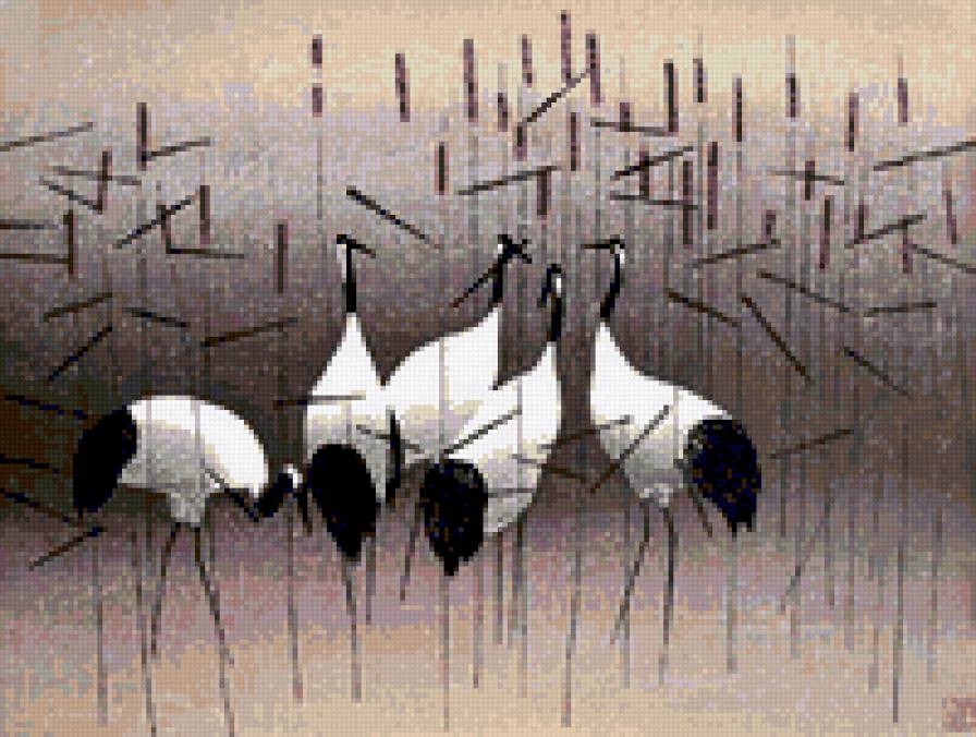 журавли - предпросмотр