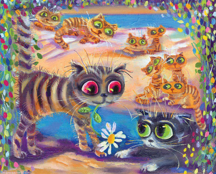 коты - коты, кот - оригинал