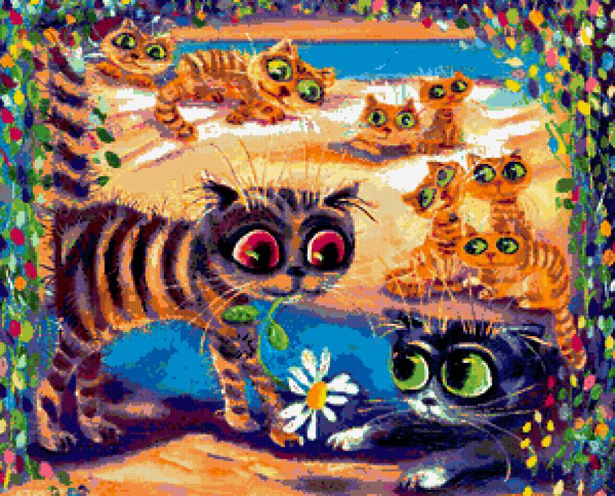 коты - кот, коты - предпросмотр