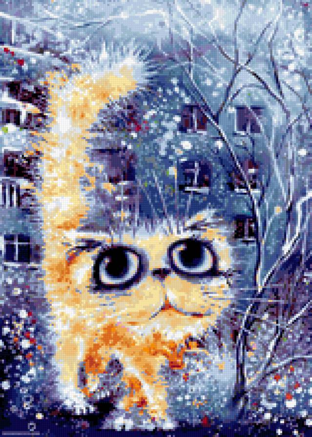 кот - кошка, кот - предпросмотр