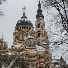 Схема вышивки «харьков покровский собор»