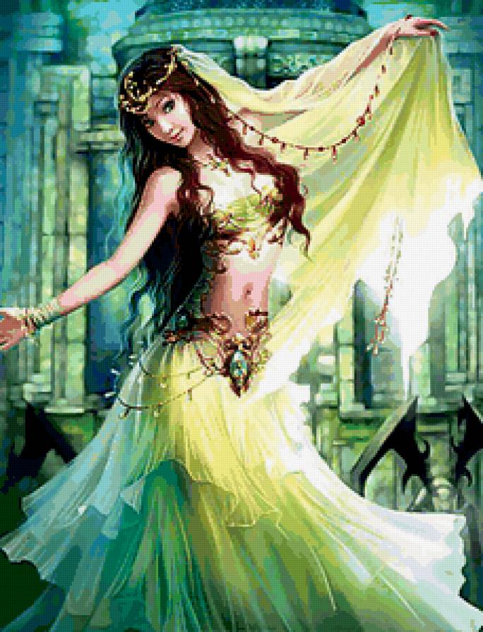 Танец живота - девушка, восток, танец живота - предпросмотр