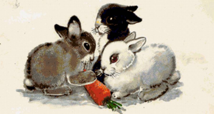 Открытка - ретро - предпросмотр