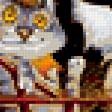 Предпросмотр схемы вышивки «Кошачий произвол» (№236515)
