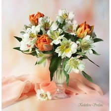 Схема вышивки «букет»