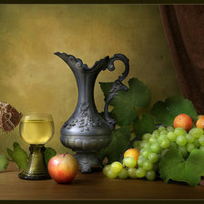 натюрморт с бабочкой