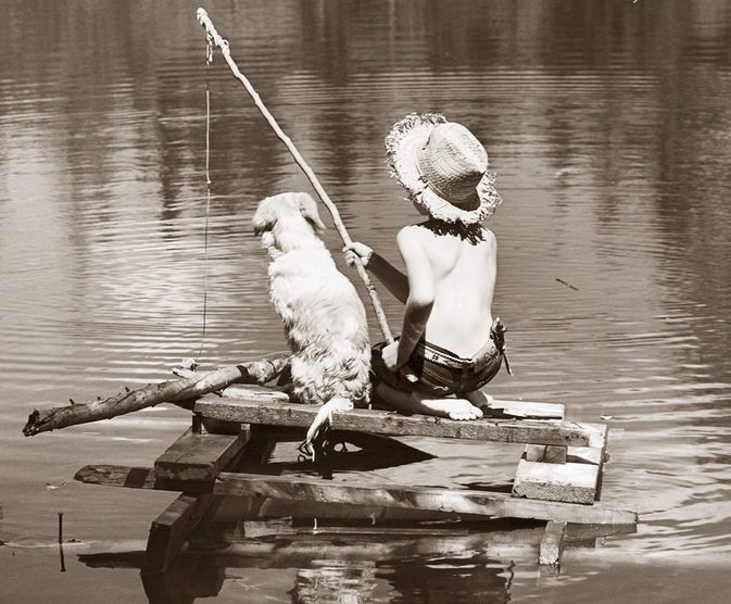 Рыбаки - рыбалка - оригинал