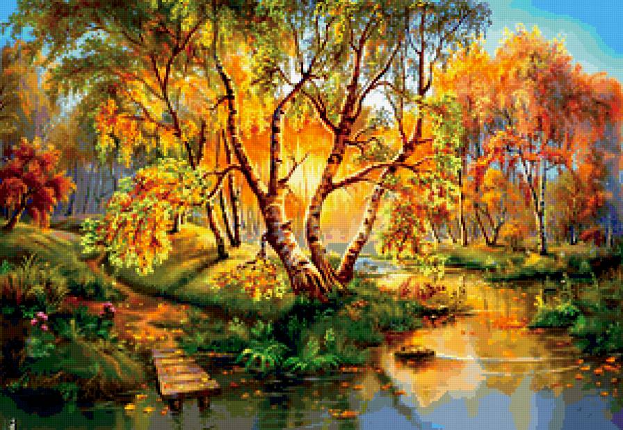 пейзаж - красивые пейзажи виктора тиганова - предпросмотр