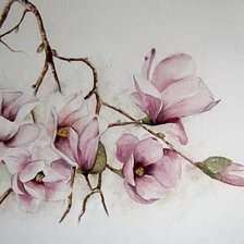 Схема вышивки «цветы»