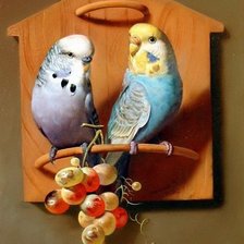 Схема вышивки «Парочка»