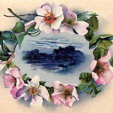 Схема вышивки «Цветы»