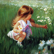 Схема вышивки «На лугу»