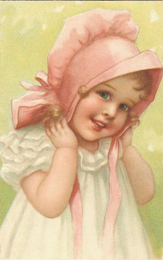 Куколка... - винтаж, дети, девочка - оригинал