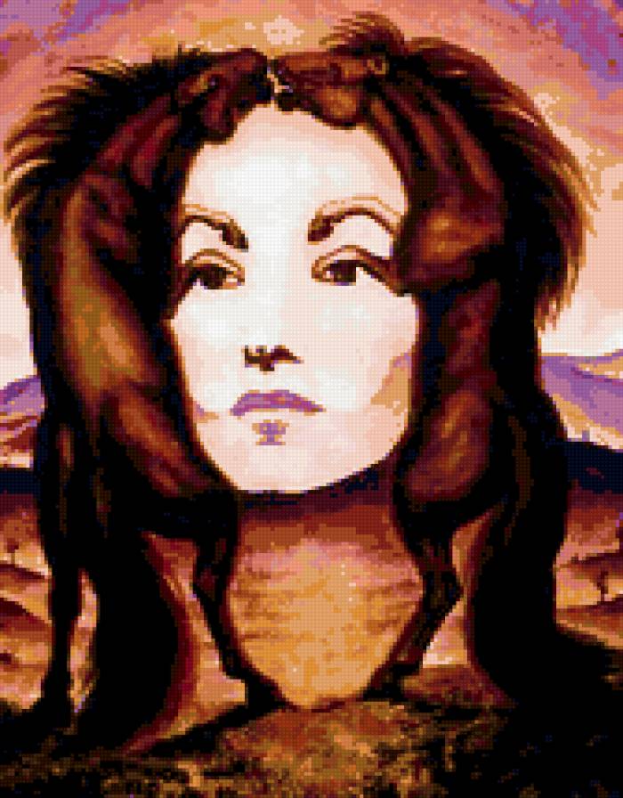 девушка, лошадь - девушка - предпросмотр