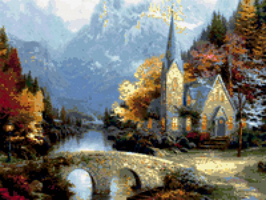 Дом - природа, пейзажи - предпросмотр