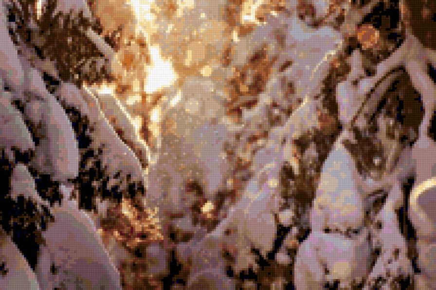 Сказочная зима - зима, снег - предпросмотр