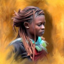 Схема вышивки «lányka»