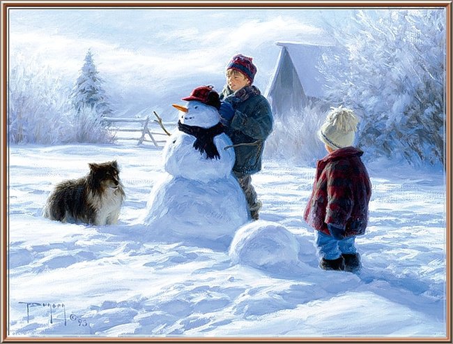 Зимние забавы - оригинал