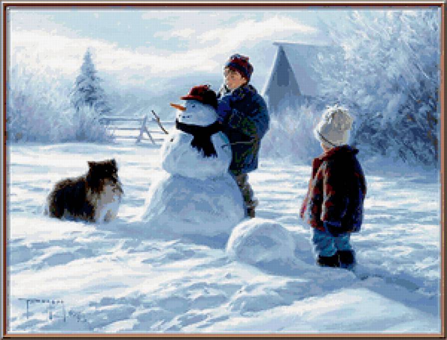 Зимние забавы - предпросмотр