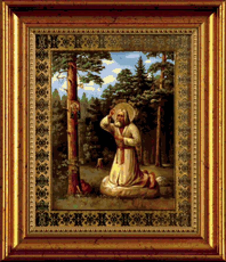 Св. Саровский - славянский мир, икона, святые - предпросмотр
