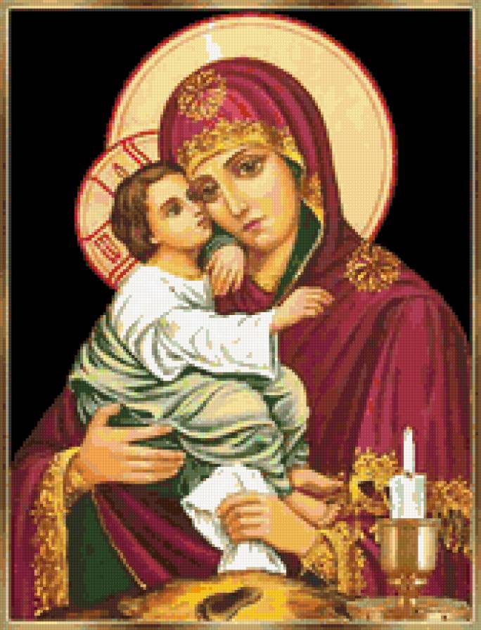 икона пачаевская2 - икона, святые - предпросмотр