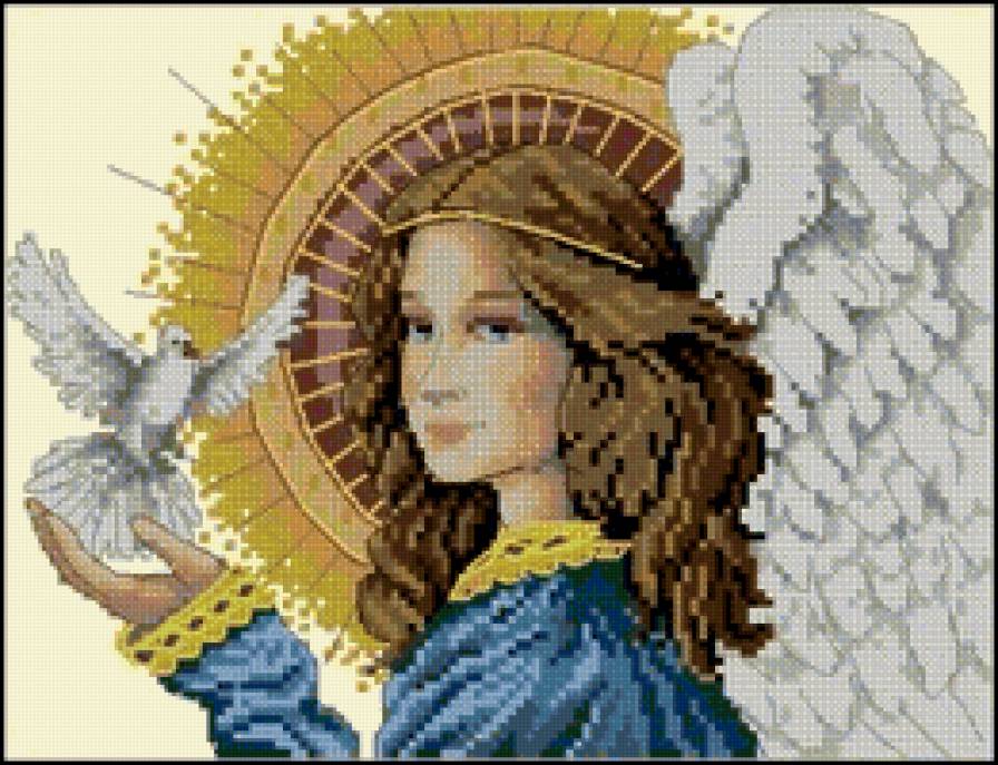 ангел - славянский мир, святые, икона - предпросмотр