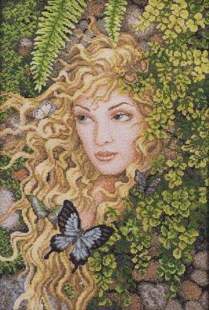 фея2 - цветы, фея, фрукты, девушка - оригинал