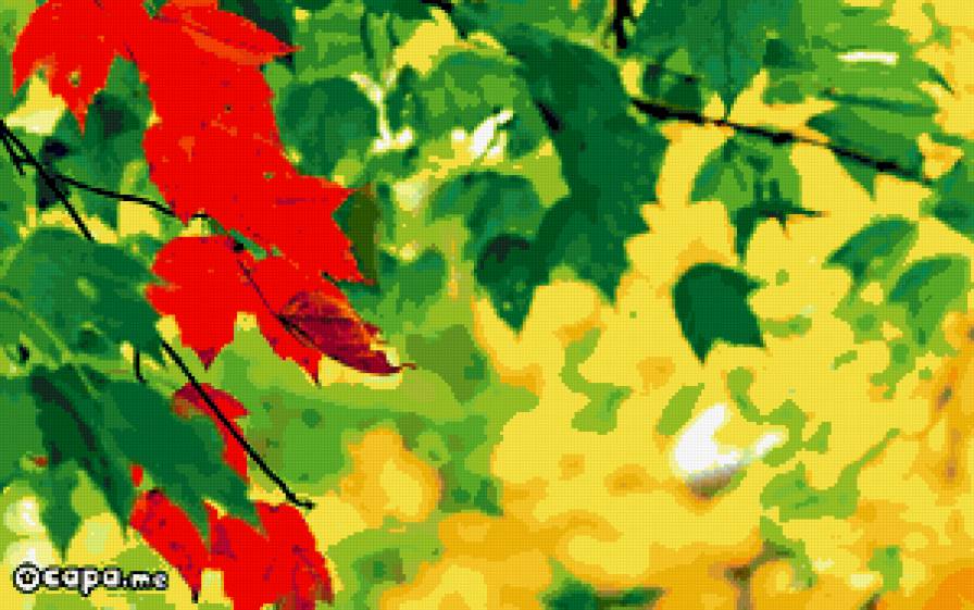 Листья. - природа, листья. - предпросмотр