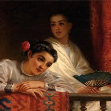 Схема вышивки «lányok»