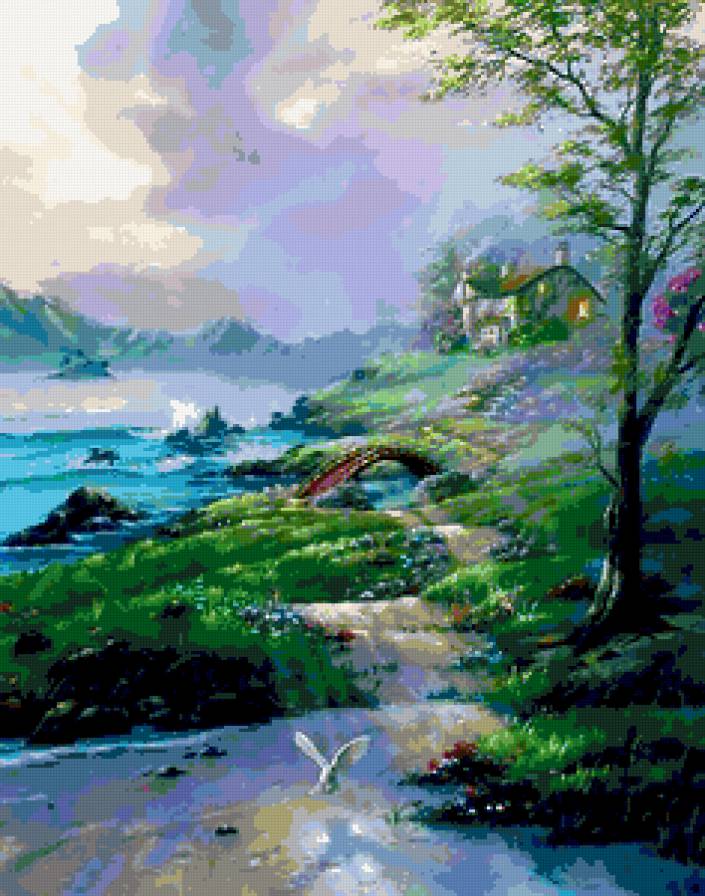 Лето. - пейзаж., лето - предпросмотр