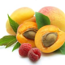 Схема вышивки «Персики.»