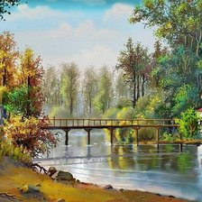 Сказочные пейзажи художника Виктора Захаровича Цыганова