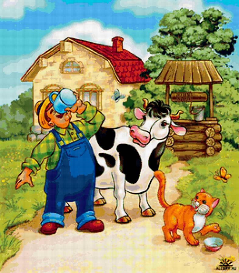 Весёлый молочник - предпросмотр