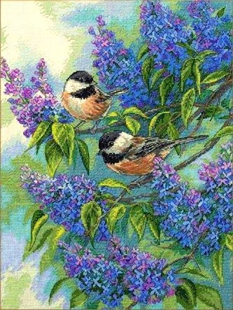 Птички в сирени - оригинал