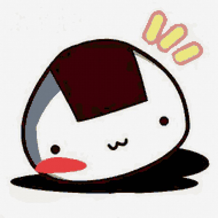 Онигирик - еда, онигири, кавай, прелесть, аниме - предпросмотр