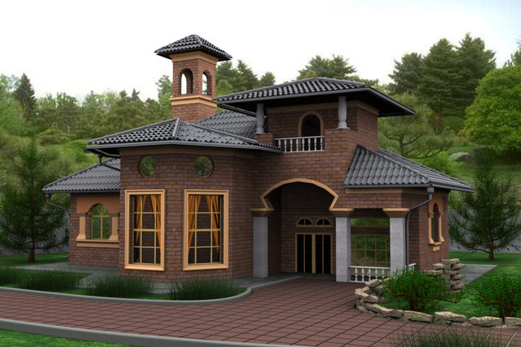 Уютный домик - домик - оригинал