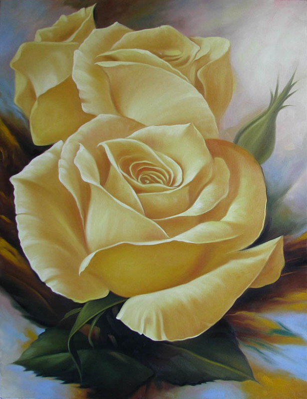 Розы. - розы, цветы - оригинал