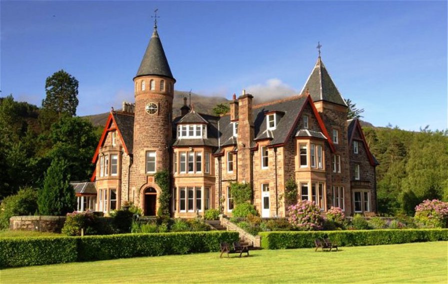 Замки мира. - замки., пейзаж, природа - оригинал